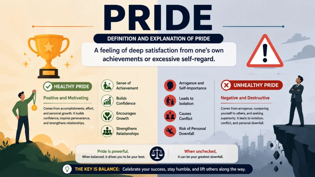 Definitions and Explanations of Pride