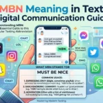 mbn meaning in text