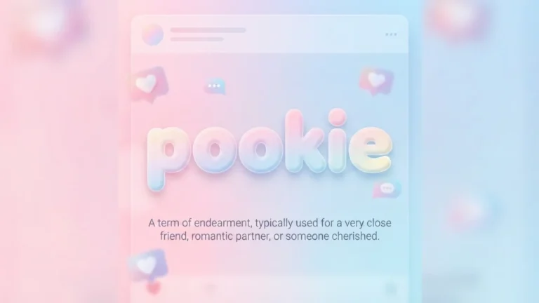 pookie meaning