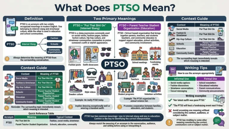 ptso meaning