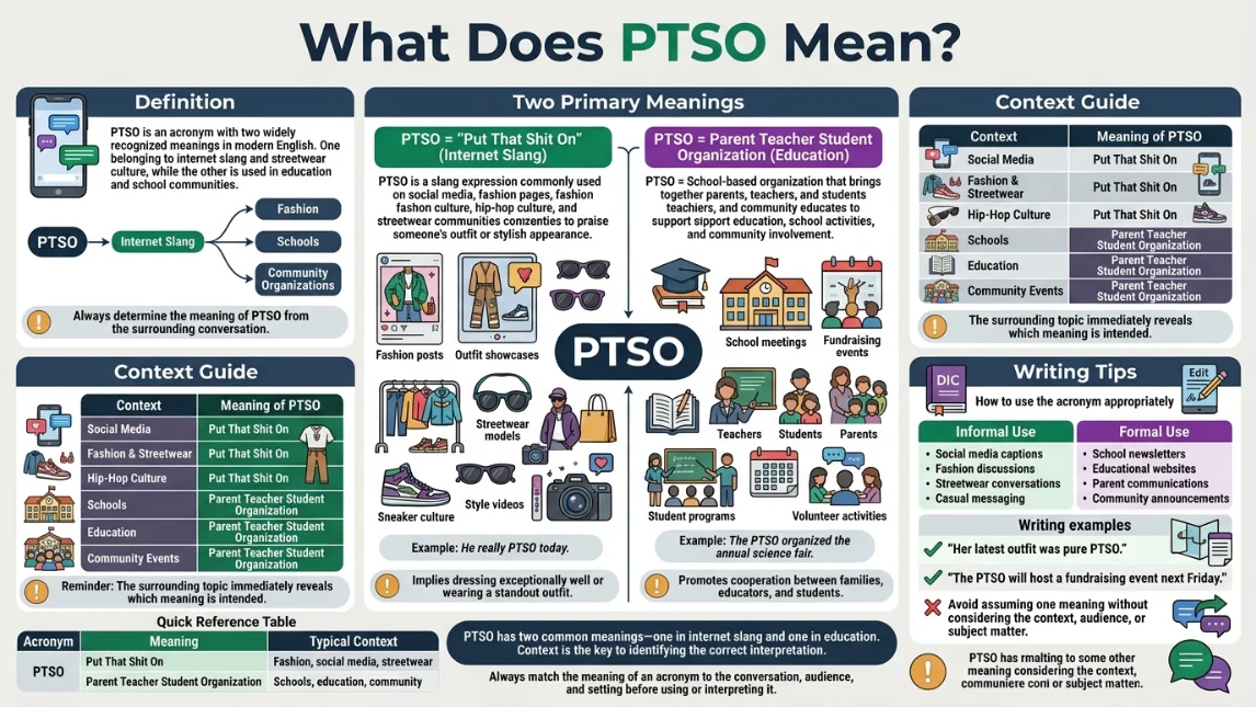 ptso meaning