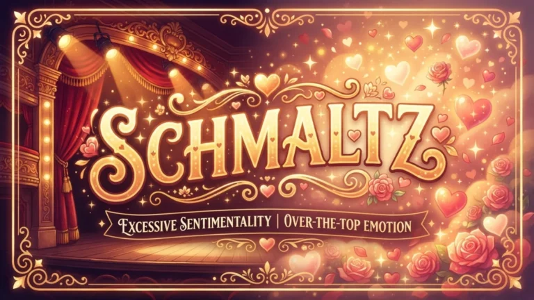 schmaltz meaning