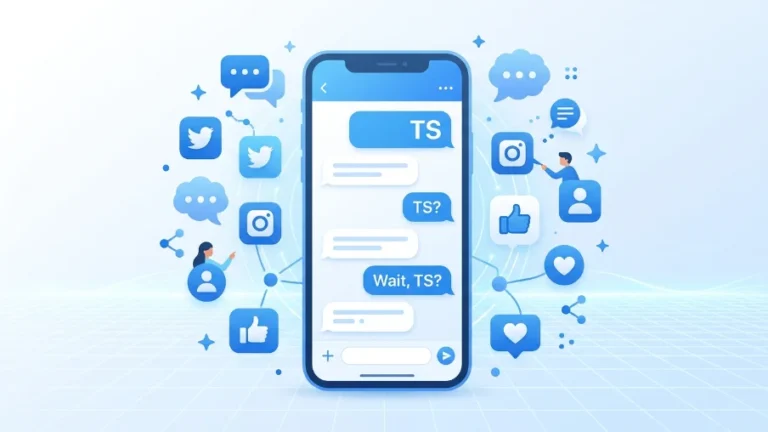 ts meaning in text