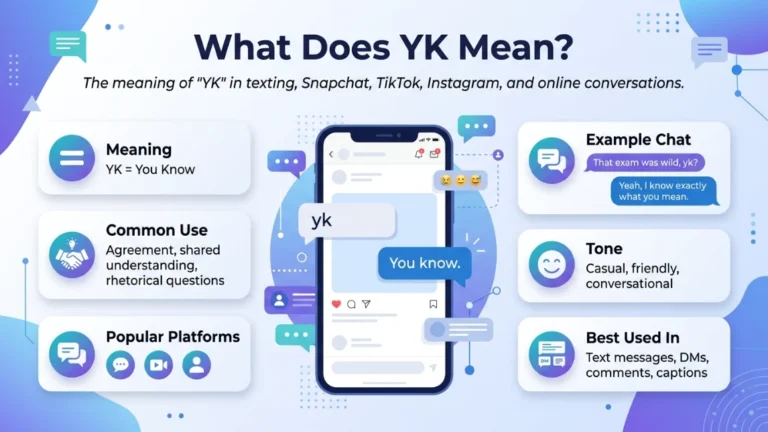 yk meaning