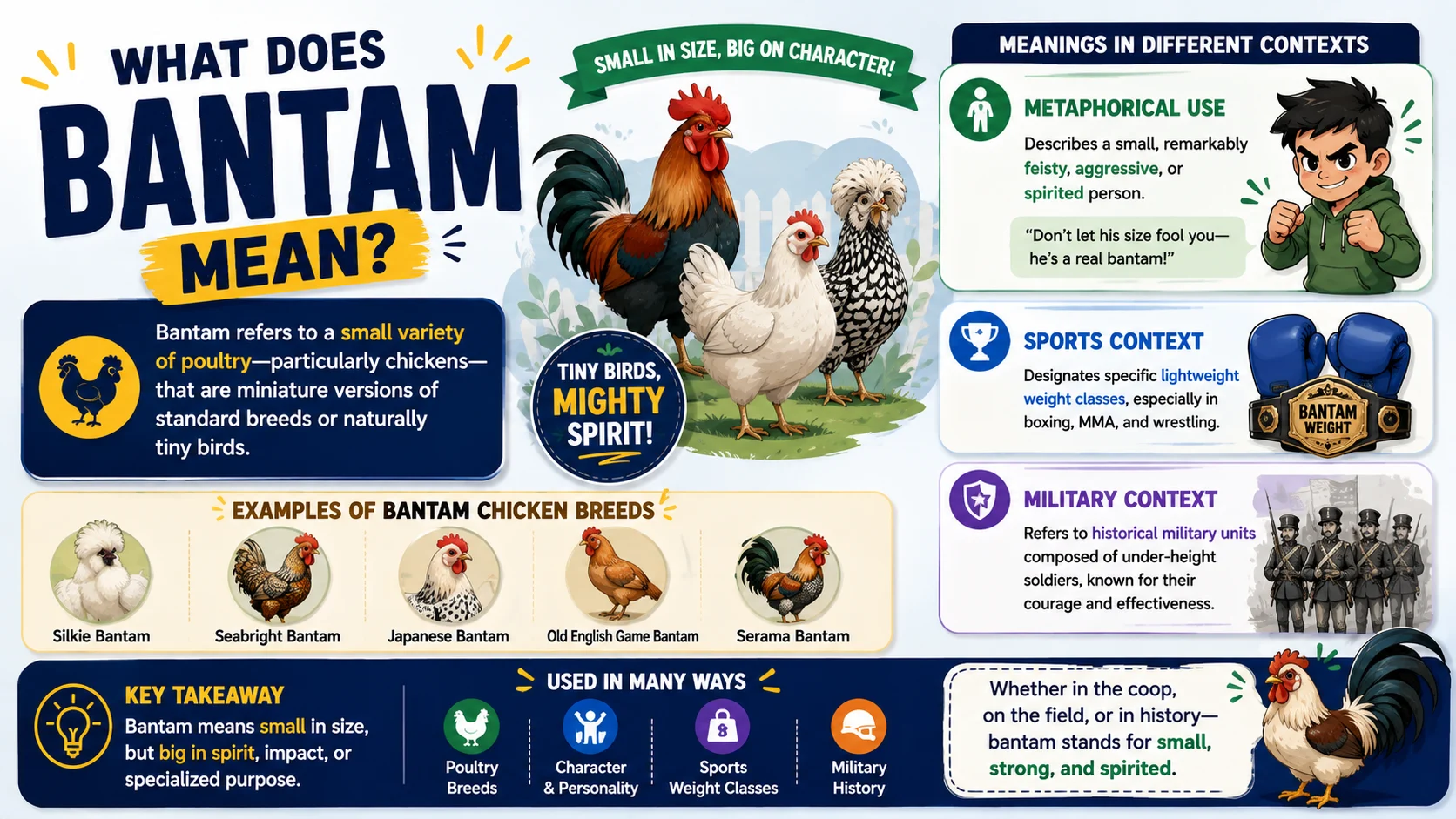 Bantam Meaning