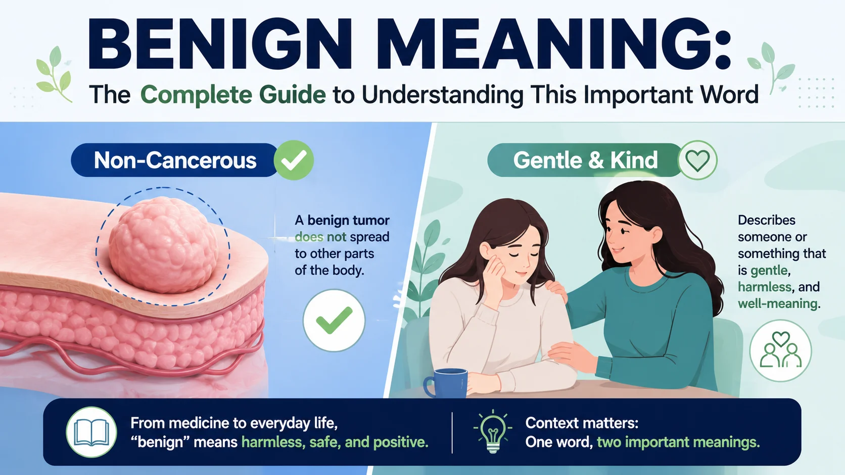 Benign Meaning