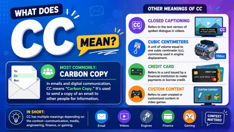CC Meaning