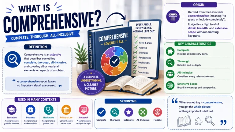 Comprehensive Meaning