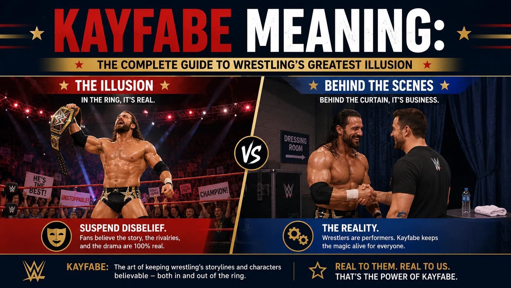 Kayfabe Meaning
