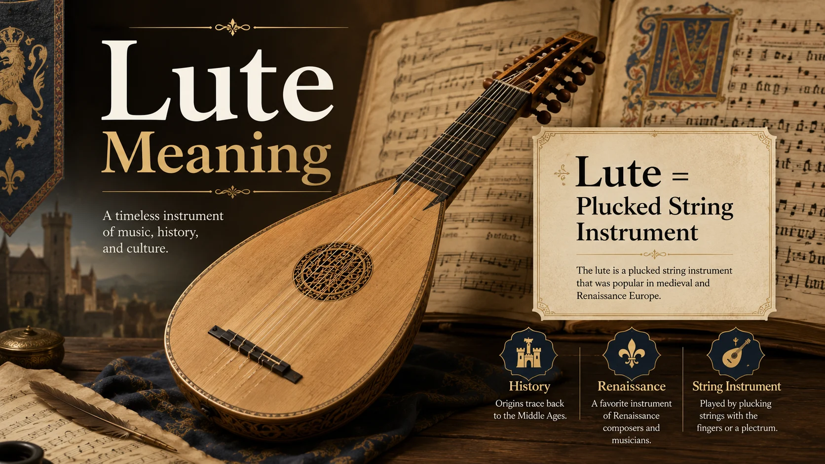 Lute Meaning
