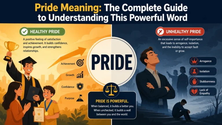Pride Meaning