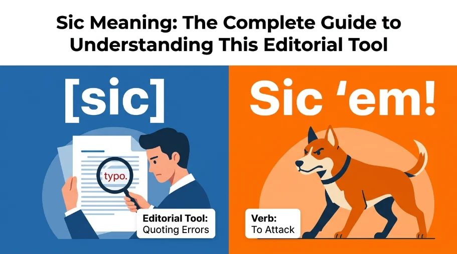 Sic Meaning