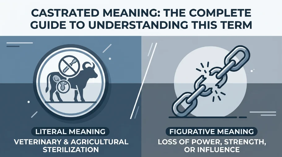 castrated meaning