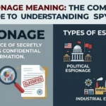 Espionage Meaning