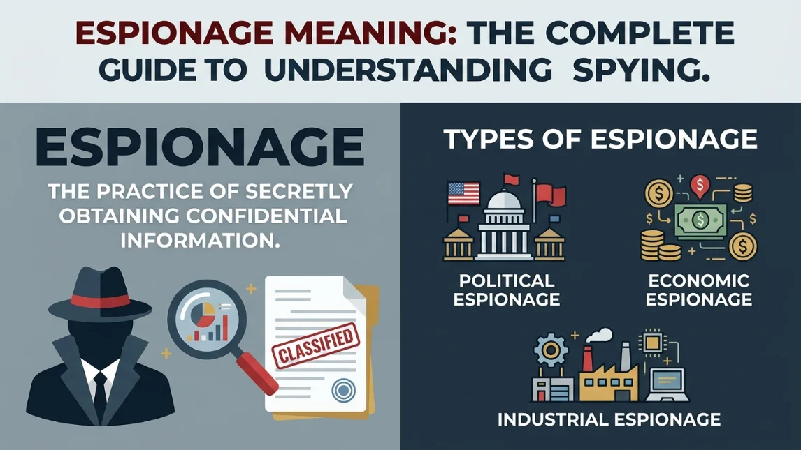Espionage Meaning