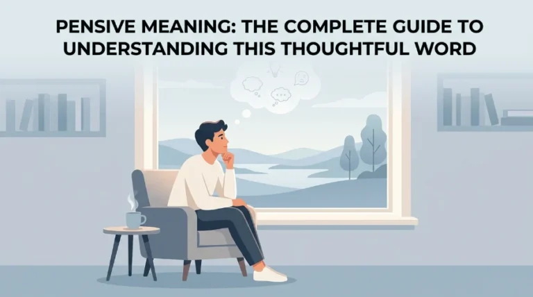 pensive meaning