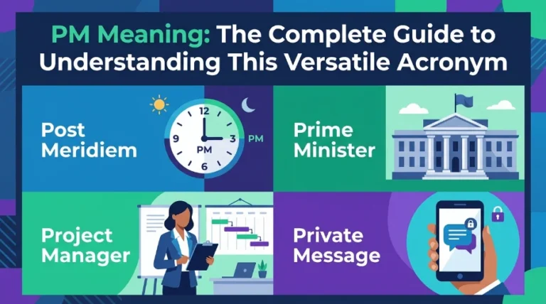 pm meaning