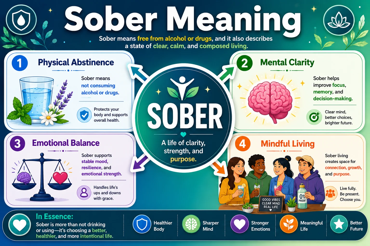 Sober Meaning