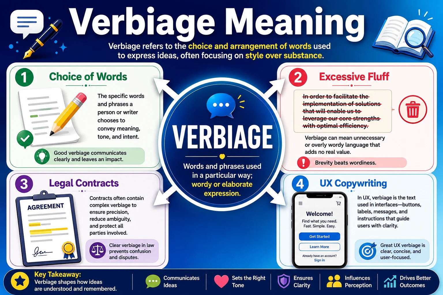 Verbiage Meaning