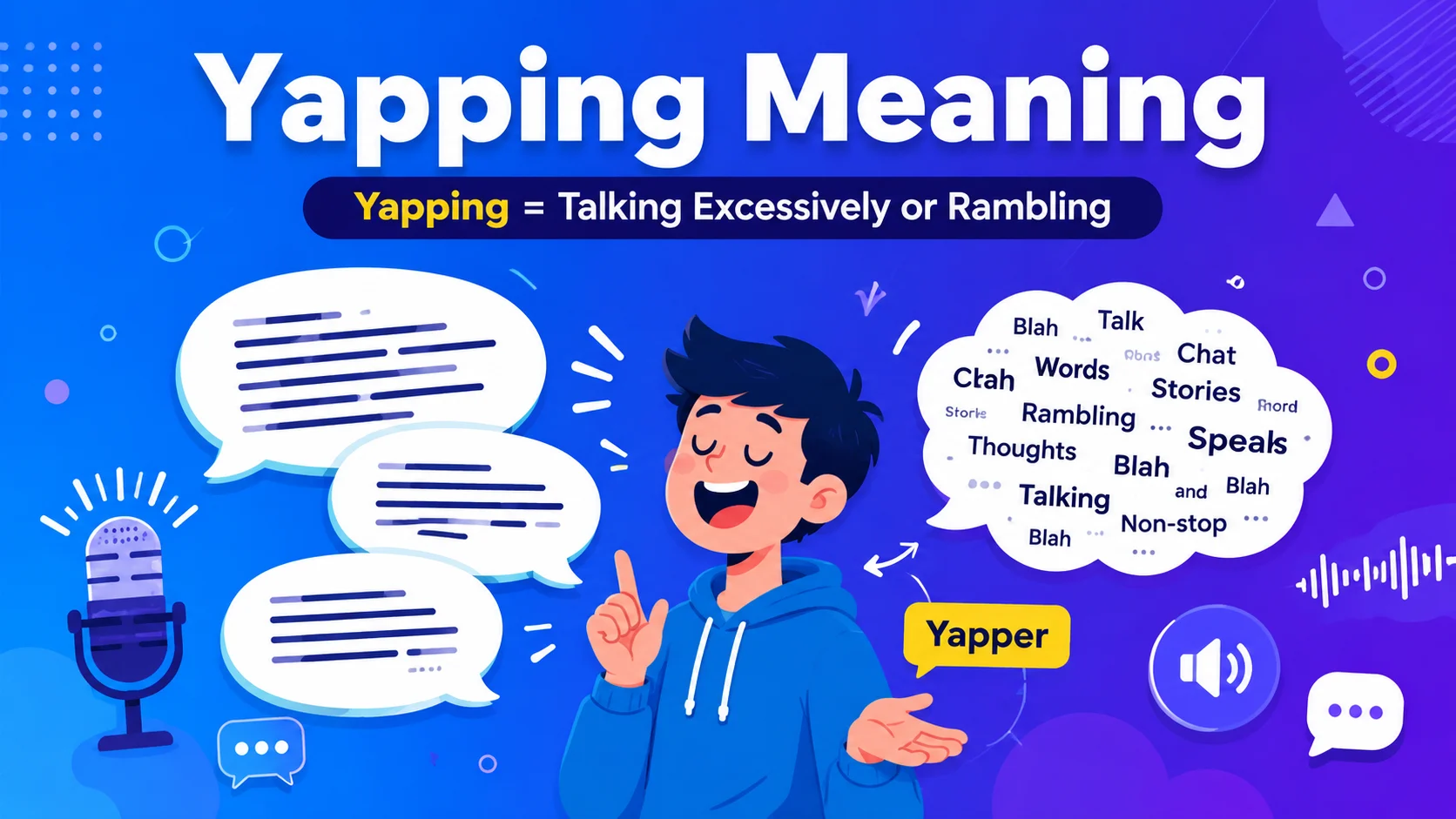 yapping meaning
