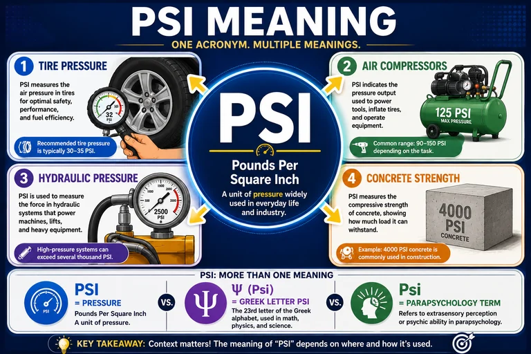 PSI Meaning