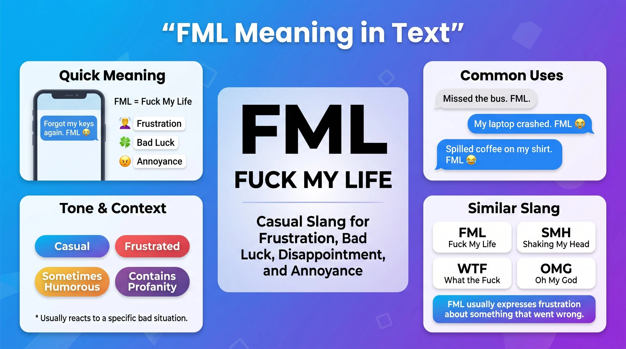 FML Meaning in Text