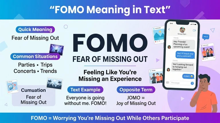 FOMO Meaning in Text