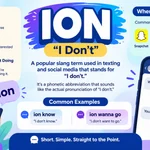 ion meaning in text