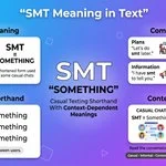 SMT Meaning in Text|