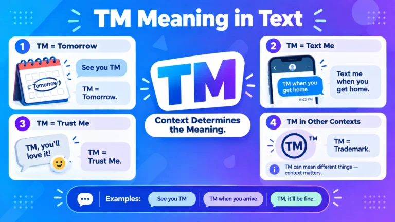 TM Meaning in Text
