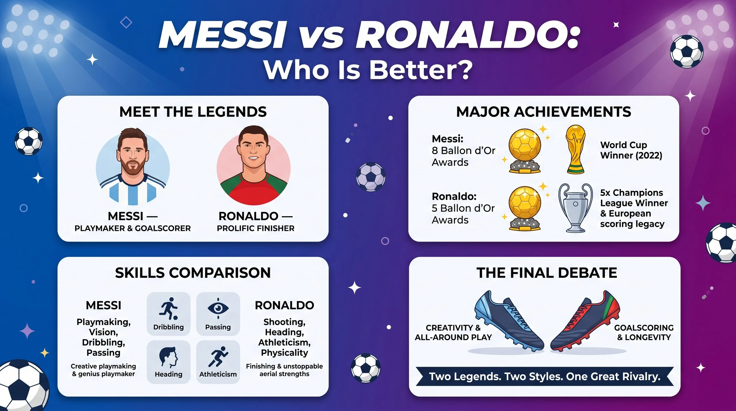 Messi vs Ronaldo